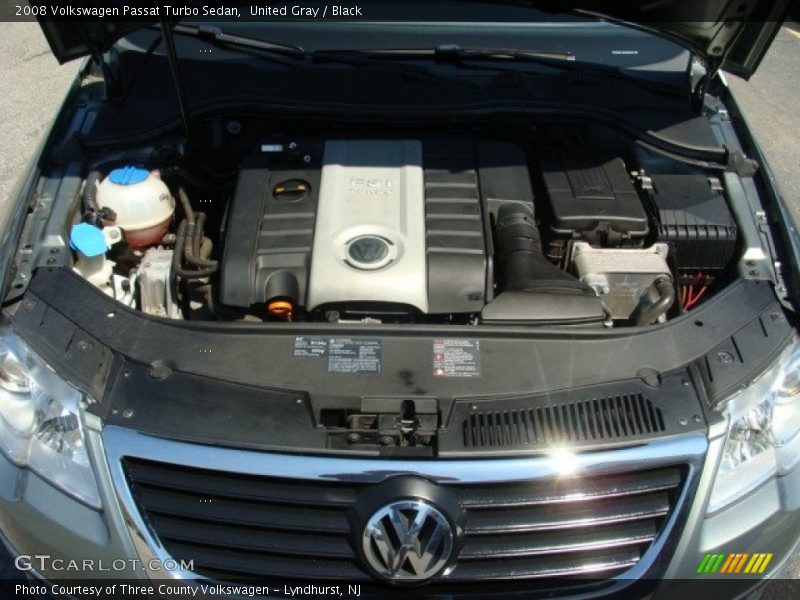 United Gray / Black 2008 Volkswagen Passat Turbo Sedan