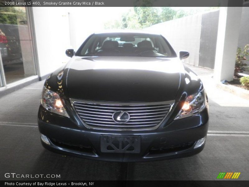 Smokey Granite Gray Mica / Black 2008 Lexus LS 460