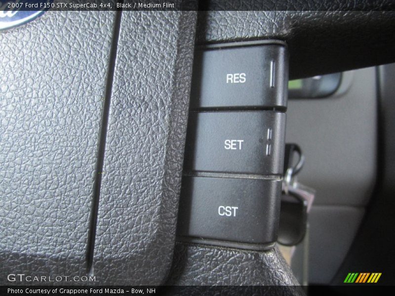 Black / Medium Flint 2007 Ford F150 STX SuperCab 4x4
