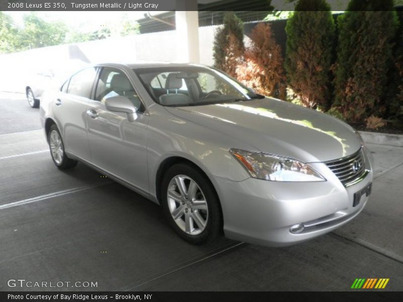 Tungsten Metallic / Light Gray 2008 Lexus ES 350