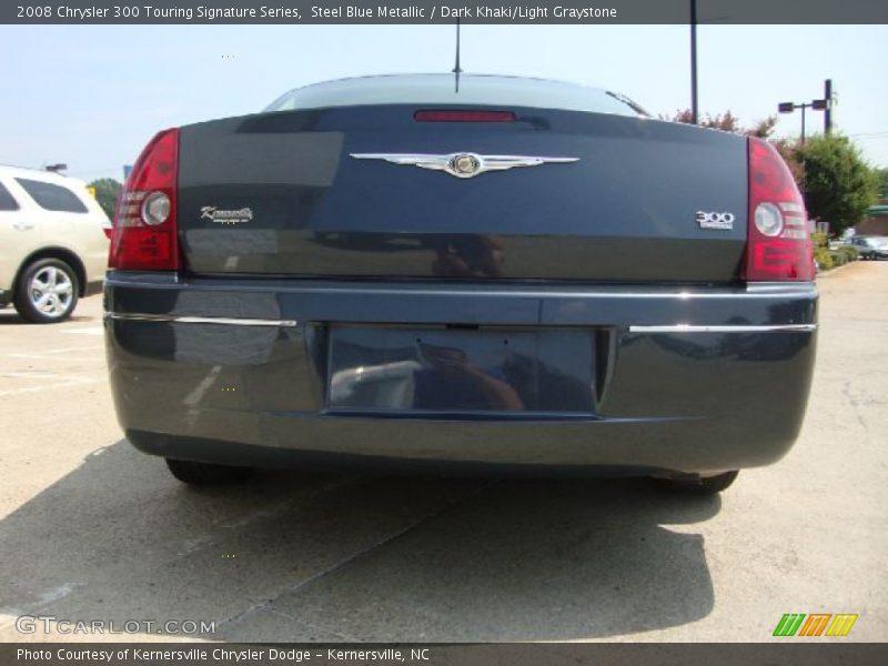 Steel Blue Metallic / Dark Khaki/Light Graystone 2008 Chrysler 300 Touring Signature Series