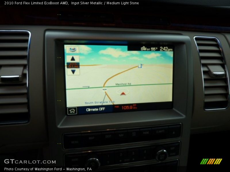 Navigation of 2010 Flex Limited EcoBoost AWD