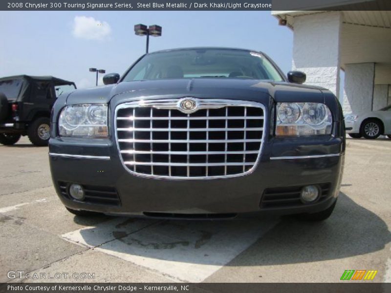 Steel Blue Metallic / Dark Khaki/Light Graystone 2008 Chrysler 300 Touring Signature Series