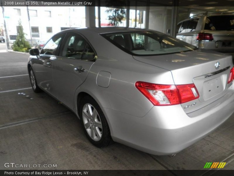 Tungsten Metallic / Light Gray 2008 Lexus ES 350