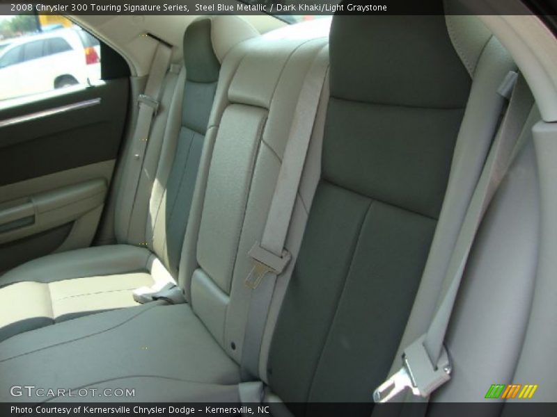Steel Blue Metallic / Dark Khaki/Light Graystone 2008 Chrysler 300 Touring Signature Series