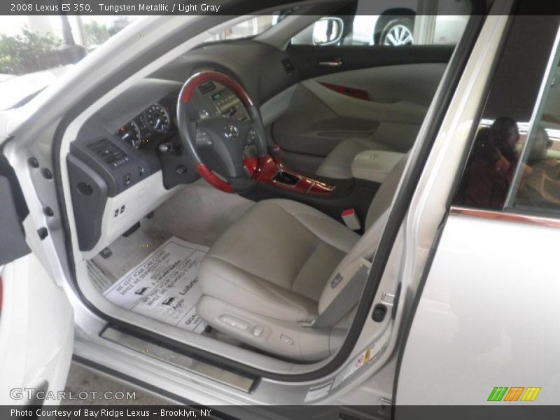 Tungsten Metallic / Light Gray 2008 Lexus ES 350