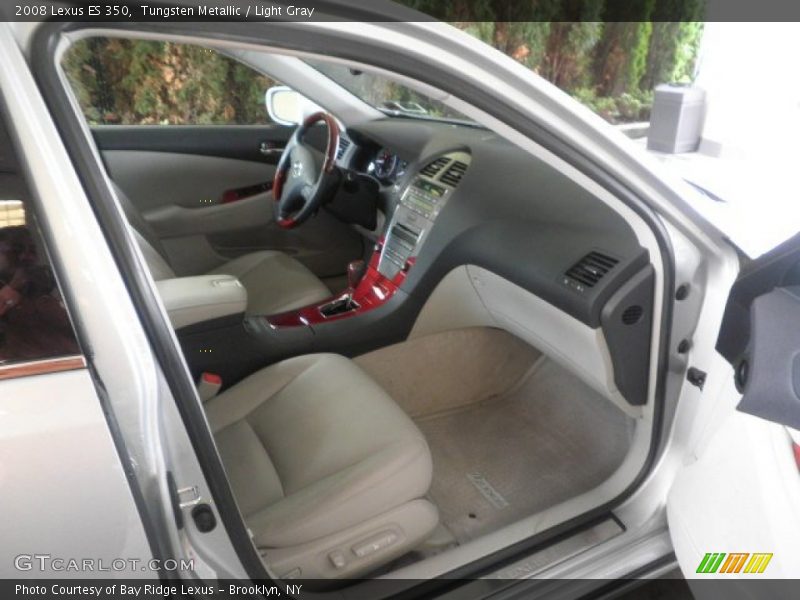 Tungsten Metallic / Light Gray 2008 Lexus ES 350