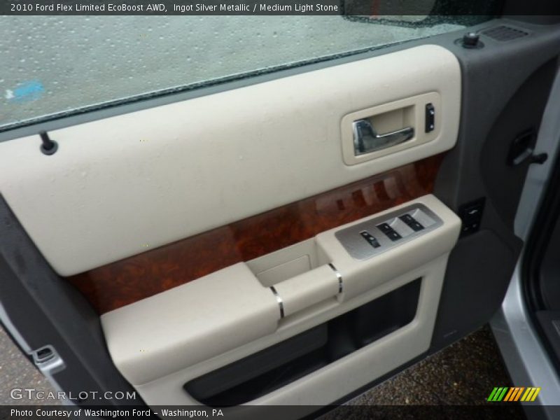 Ingot Silver Metallic / Medium Light Stone 2010 Ford Flex Limited EcoBoost AWD
