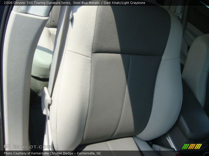Steel Blue Metallic / Dark Khaki/Light Graystone 2008 Chrysler 300 Touring Signature Series
