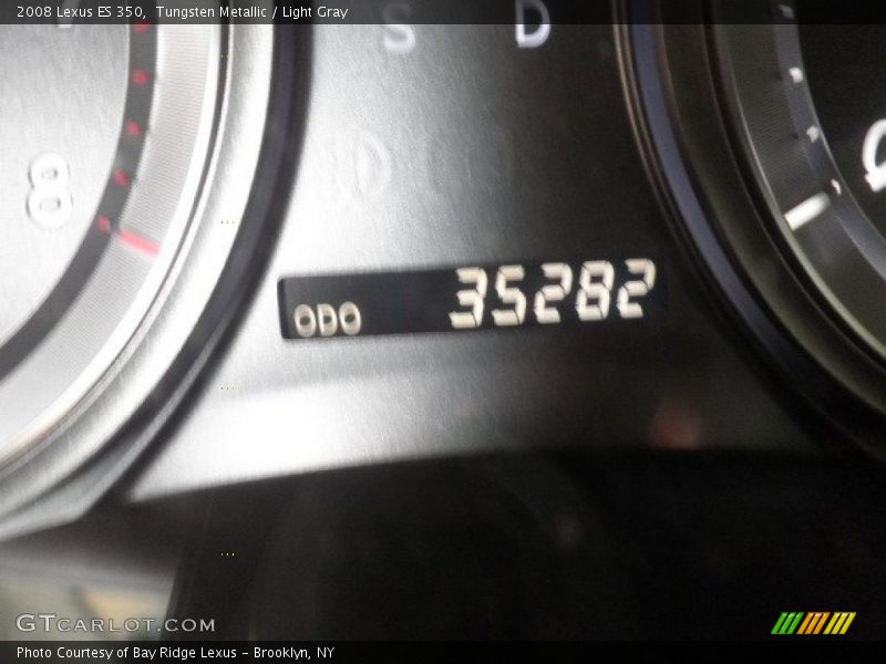 Tungsten Metallic / Light Gray 2008 Lexus ES 350