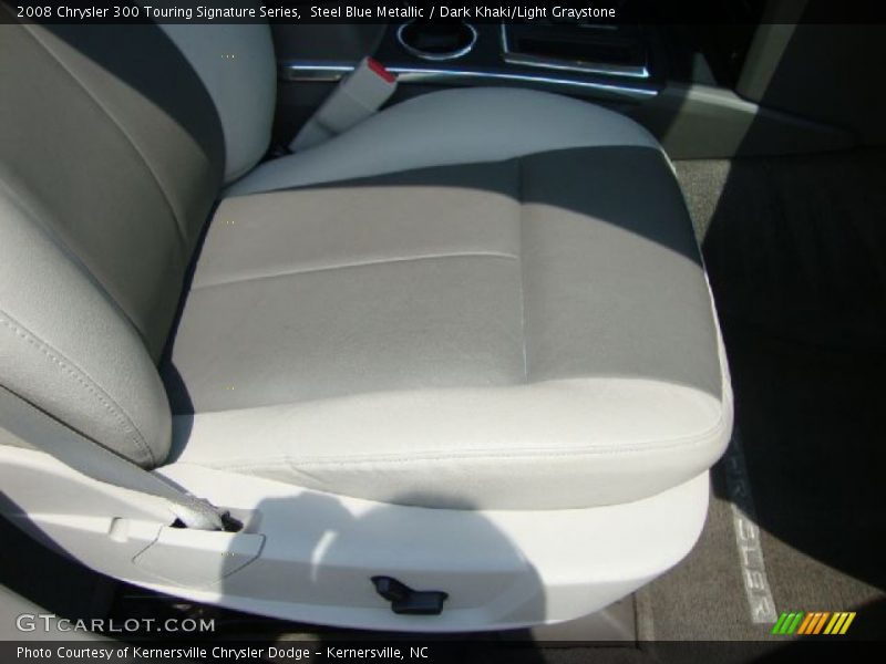 Steel Blue Metallic / Dark Khaki/Light Graystone 2008 Chrysler 300 Touring Signature Series