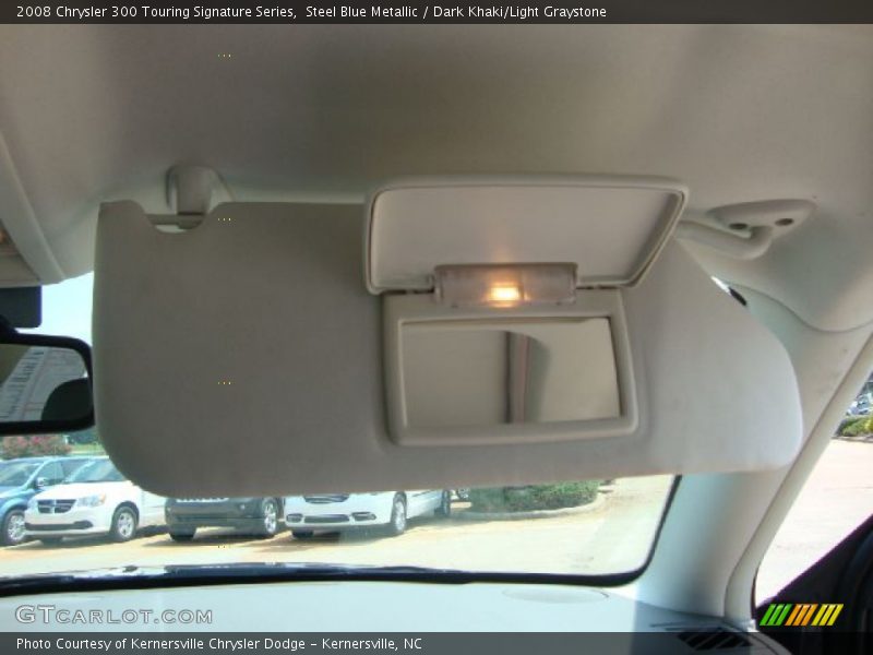 Steel Blue Metallic / Dark Khaki/Light Graystone 2008 Chrysler 300 Touring Signature Series