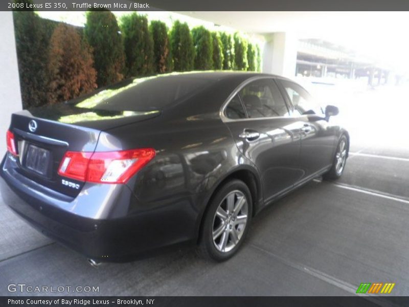Truffle Brown Mica / Black 2008 Lexus ES 350