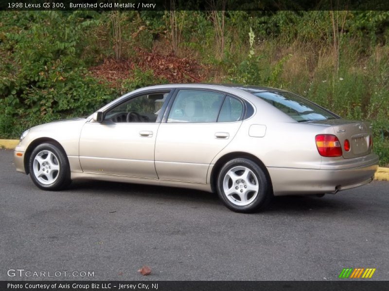 Burnished Gold Metallic / Ivory 1998 Lexus GS 300