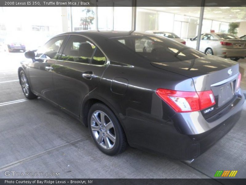 Truffle Brown Mica / Black 2008 Lexus ES 350