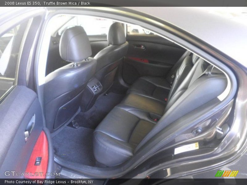 Truffle Brown Mica / Black 2008 Lexus ES 350
