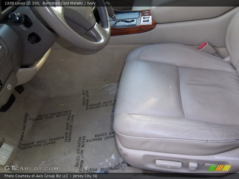 Burnished Gold Metallic / Ivory 1998 Lexus GS 300