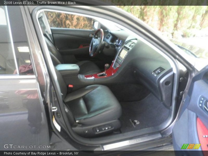 Truffle Brown Mica / Black 2008 Lexus ES 350