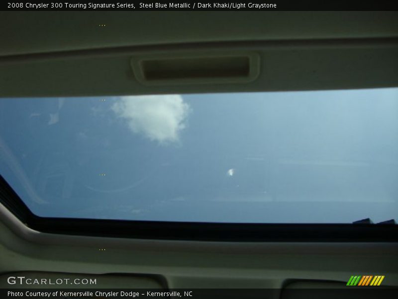 Steel Blue Metallic / Dark Khaki/Light Graystone 2008 Chrysler 300 Touring Signature Series