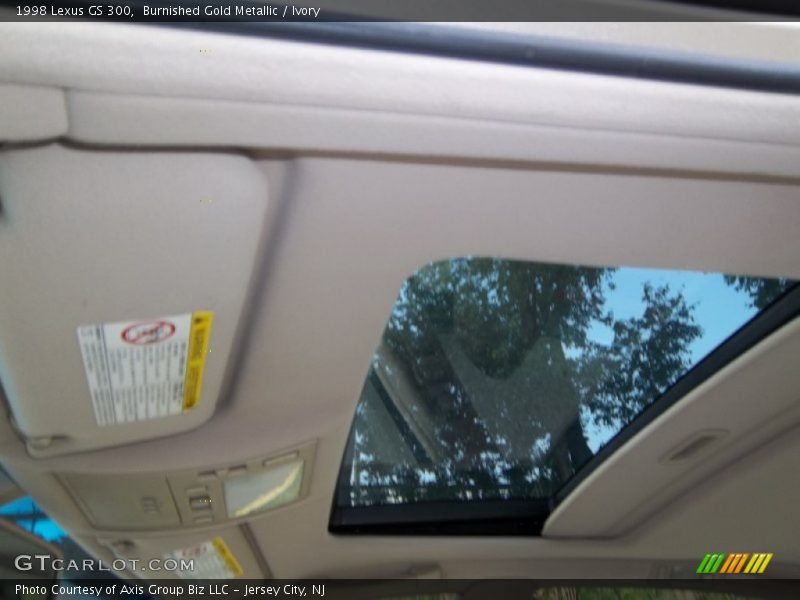 Burnished Gold Metallic / Ivory 1998 Lexus GS 300