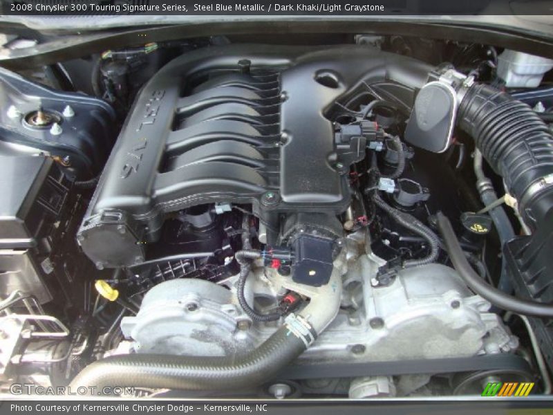 Steel Blue Metallic / Dark Khaki/Light Graystone 2008 Chrysler 300 Touring Signature Series