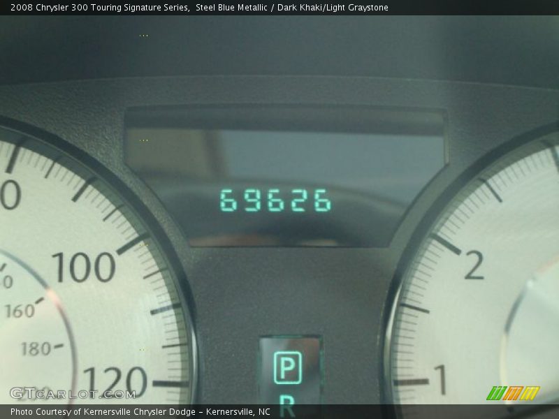 Steel Blue Metallic / Dark Khaki/Light Graystone 2008 Chrysler 300 Touring Signature Series