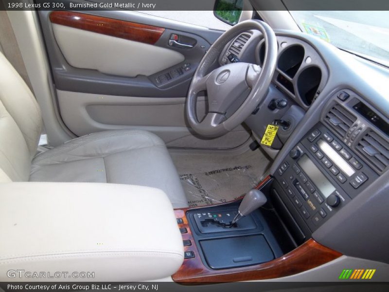 Burnished Gold Metallic / Ivory 1998 Lexus GS 300