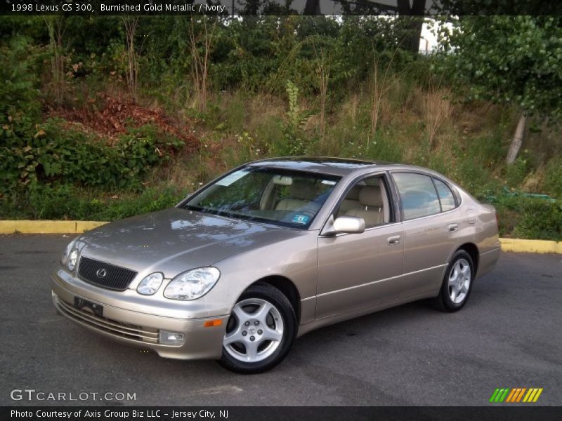 Burnished Gold Metallic / Ivory 1998 Lexus GS 300