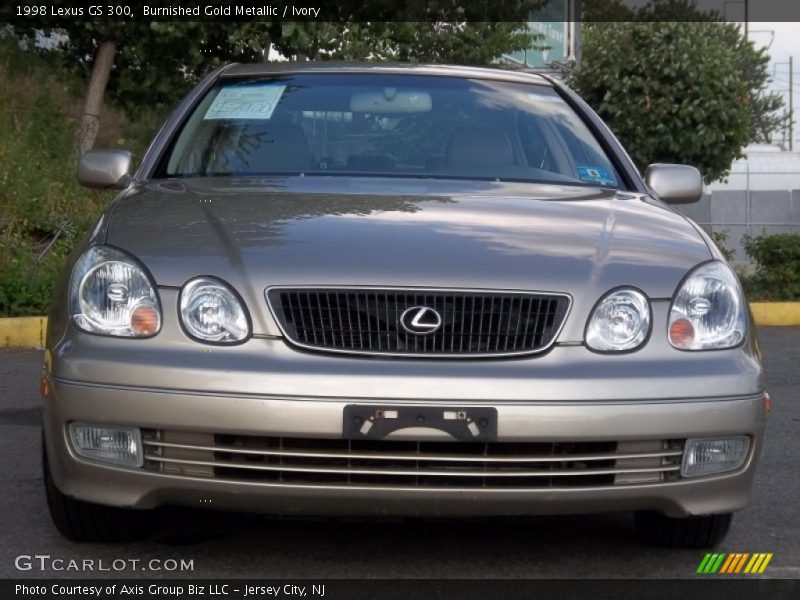 Burnished Gold Metallic / Ivory 1998 Lexus GS 300