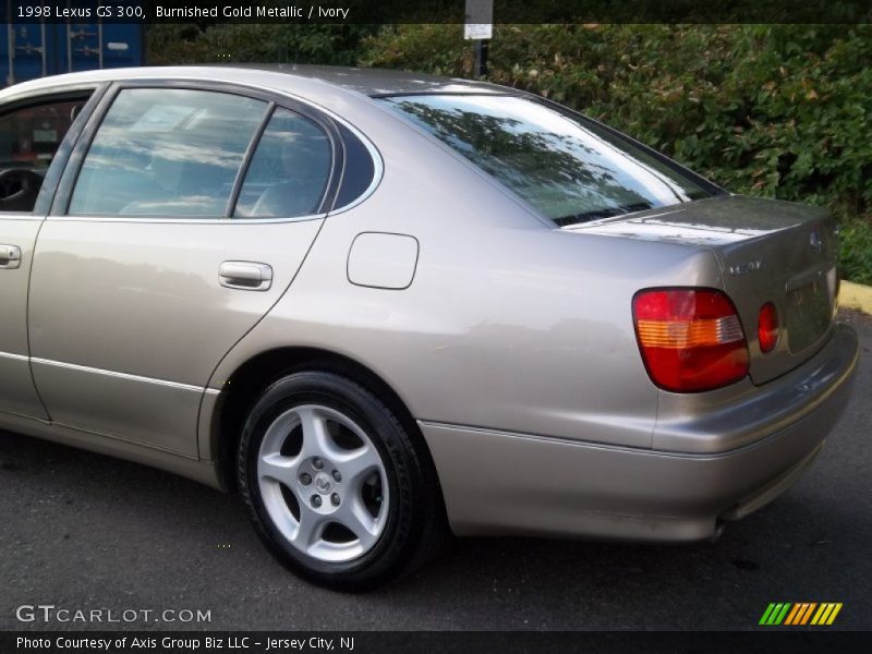 Burnished Gold Metallic / Ivory 1998 Lexus GS 300