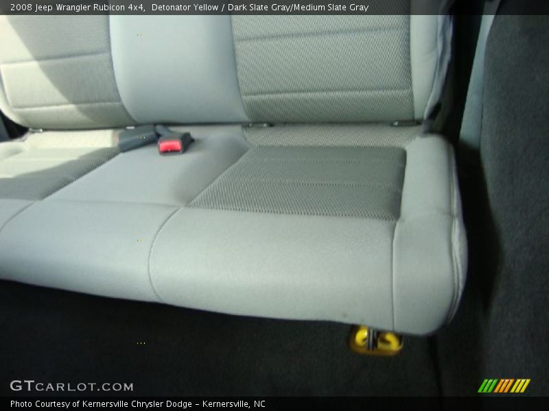 Detonator Yellow / Dark Slate Gray/Medium Slate Gray 2008 Jeep Wrangler Rubicon 4x4