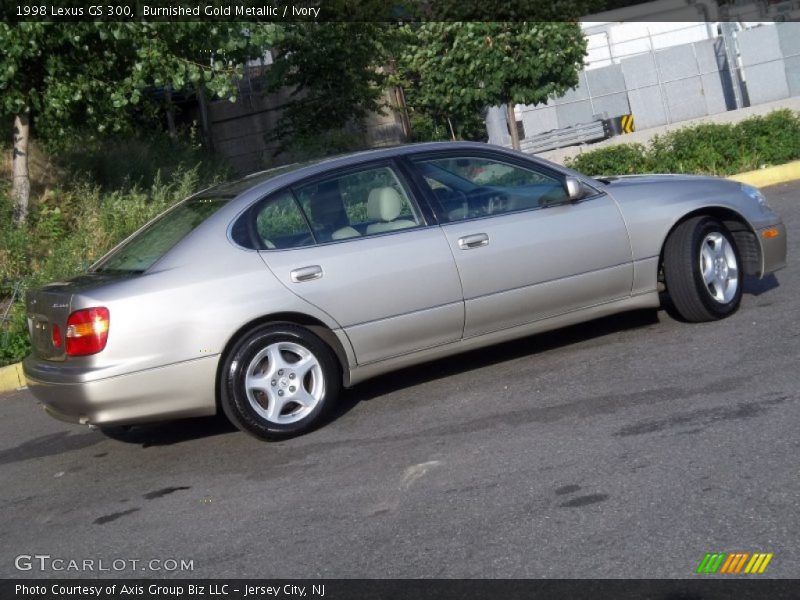 Burnished Gold Metallic / Ivory 1998 Lexus GS 300