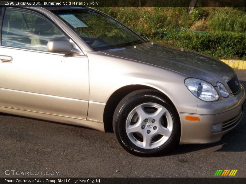 Burnished Gold Metallic / Ivory 1998 Lexus GS 300