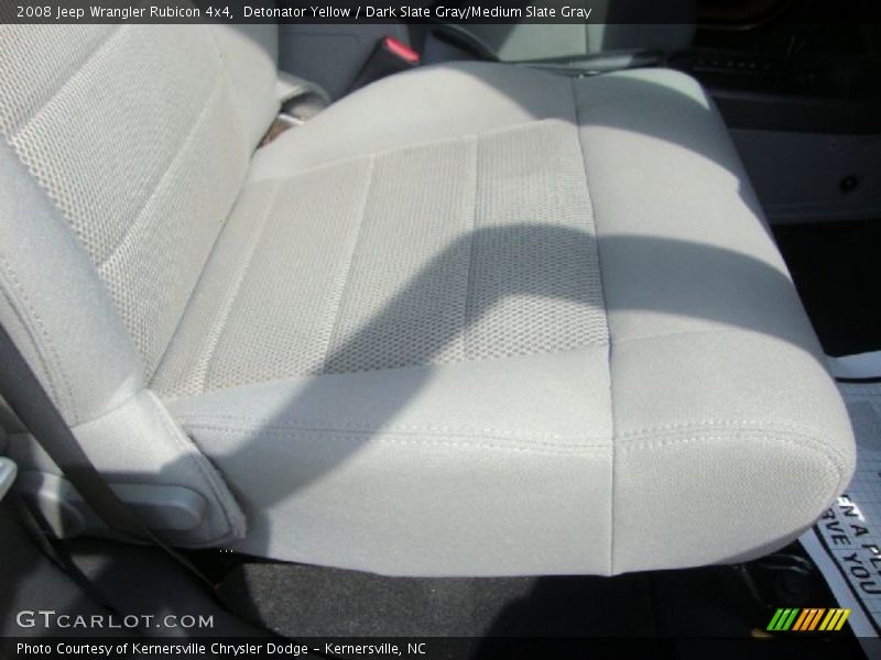 Detonator Yellow / Dark Slate Gray/Medium Slate Gray 2008 Jeep Wrangler Rubicon 4x4