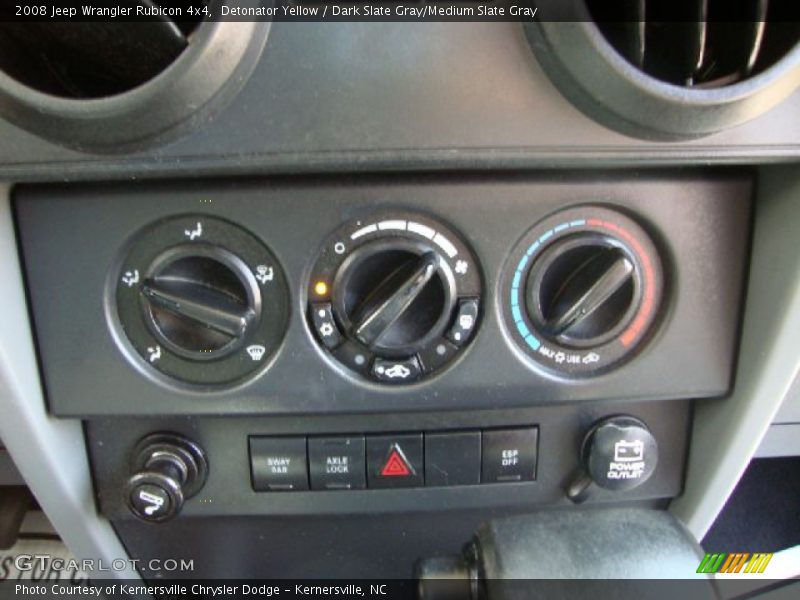 Detonator Yellow / Dark Slate Gray/Medium Slate Gray 2008 Jeep Wrangler Rubicon 4x4