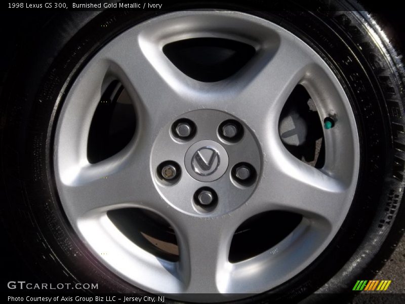 Burnished Gold Metallic / Ivory 1998 Lexus GS 300