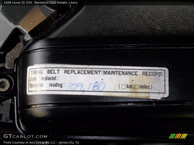 Burnished Gold Metallic / Ivory 1998 Lexus GS 300