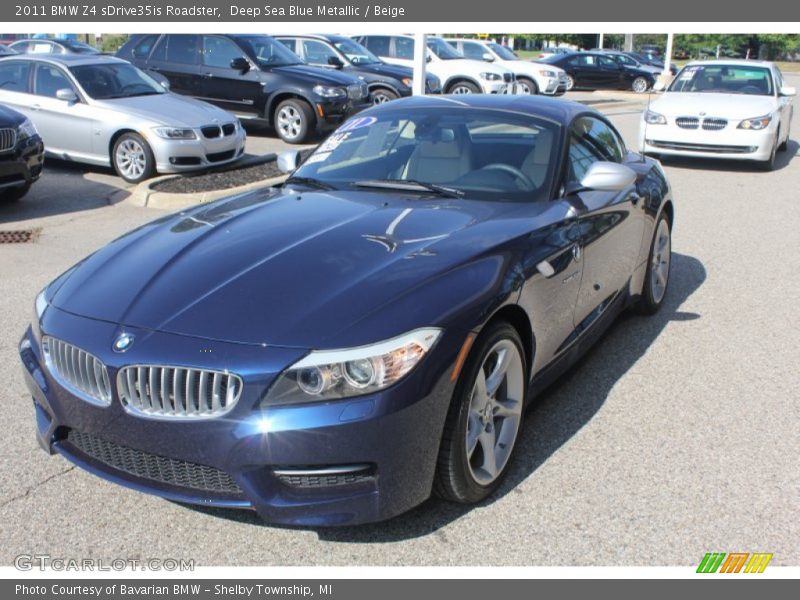 Front 3/4 View of 2011 Z4 sDrive35is Roadster