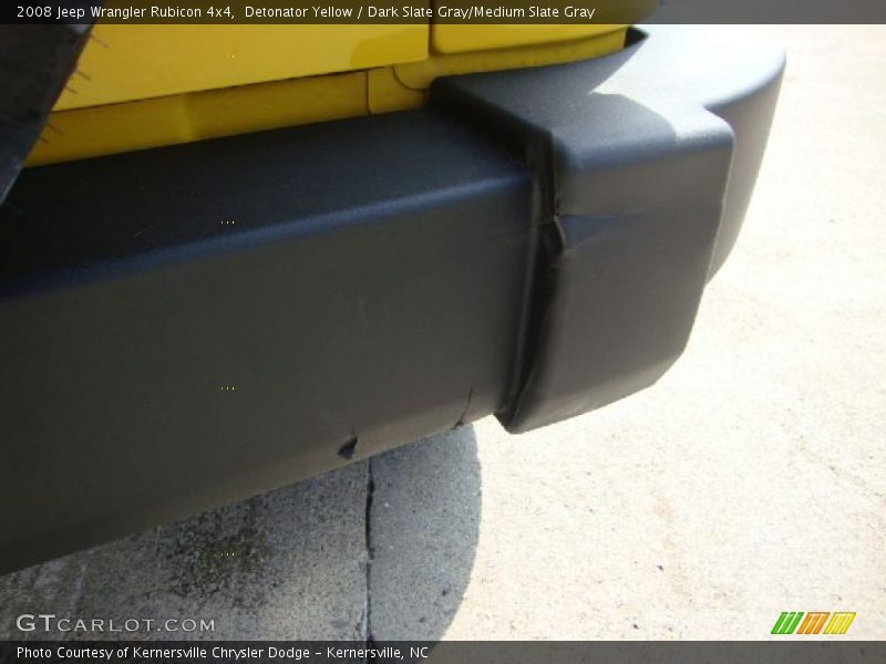 Detonator Yellow / Dark Slate Gray/Medium Slate Gray 2008 Jeep Wrangler Rubicon 4x4