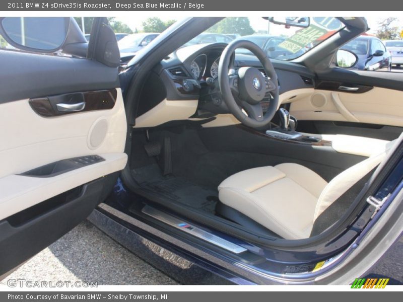  2011 Z4 sDrive35is Roadster Beige Interior