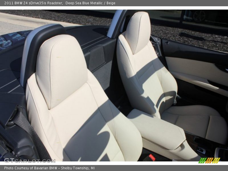  2011 Z4 sDrive35is Roadster Beige Interior