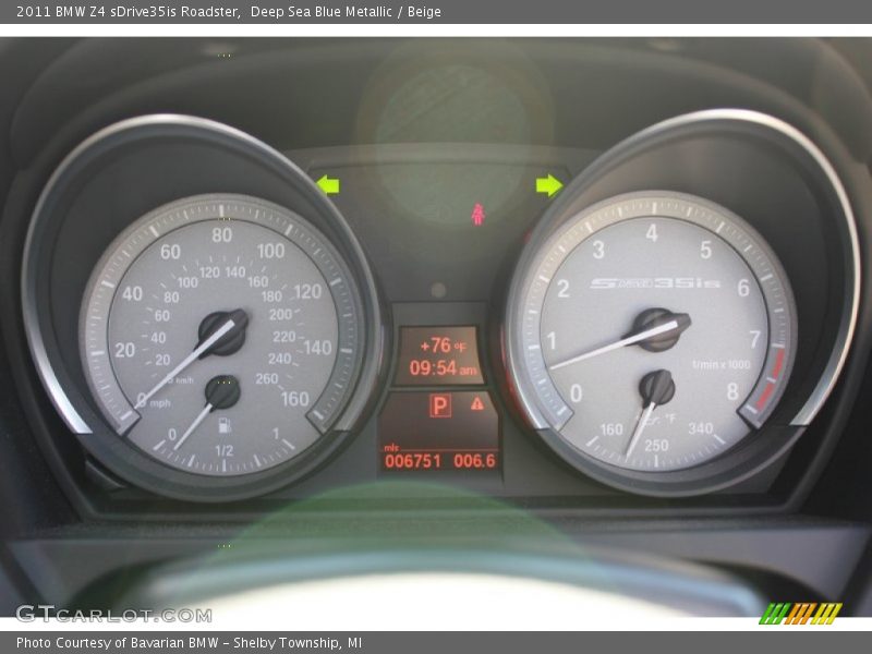  2011 Z4 sDrive35is Roadster sDrive35is Roadster Gauges