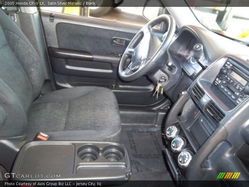 Satin Silver Metallic / Black 2005 Honda CR-V LX