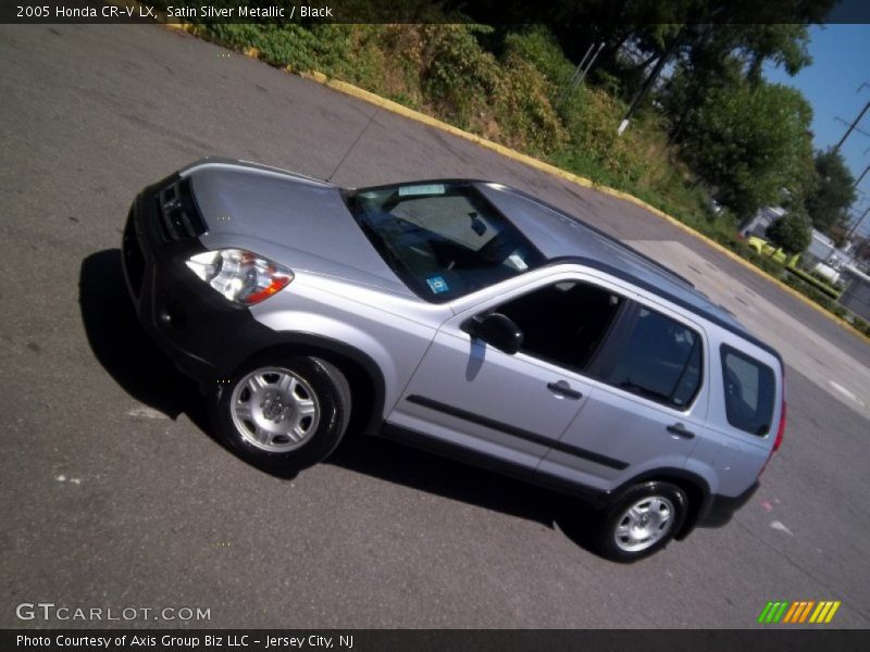 Satin Silver Metallic / Black 2005 Honda CR-V LX