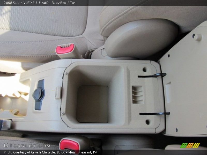Ruby Red / Tan 2008 Saturn VUE XE 3.5 AWD