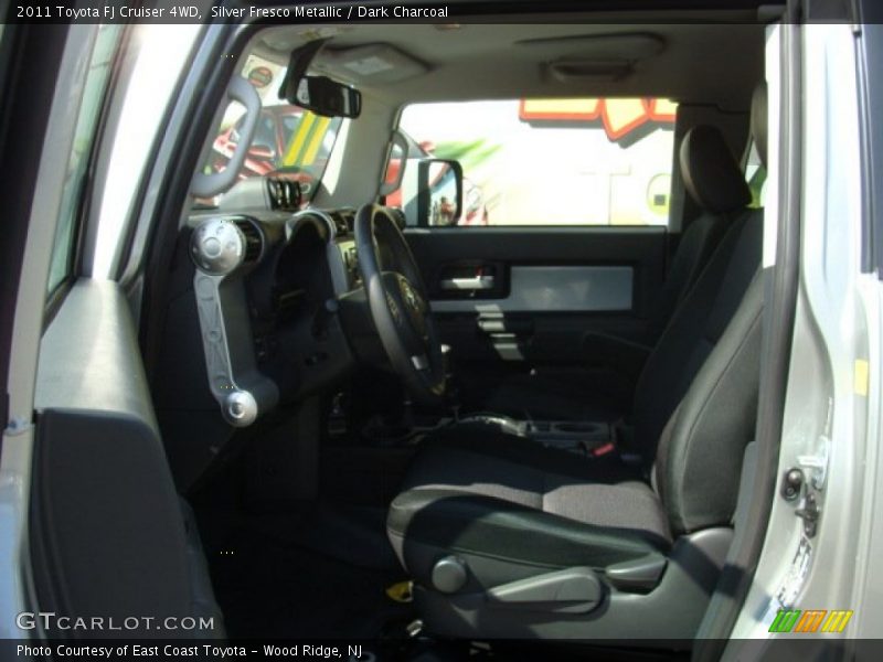 Silver Fresco Metallic / Dark Charcoal 2011 Toyota FJ Cruiser 4WD