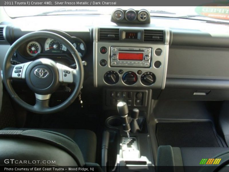 Silver Fresco Metallic / Dark Charcoal 2011 Toyota FJ Cruiser 4WD