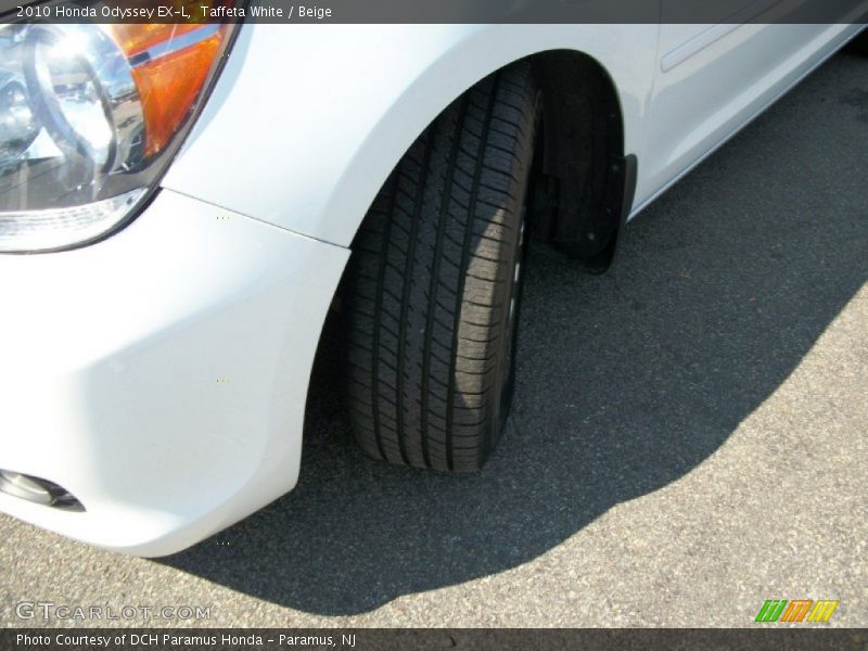 Taffeta White / Beige 2010 Honda Odyssey EX-L