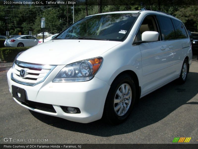 Taffeta White / Beige 2010 Honda Odyssey EX-L