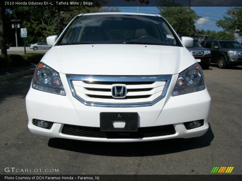Taffeta White / Beige 2010 Honda Odyssey EX-L